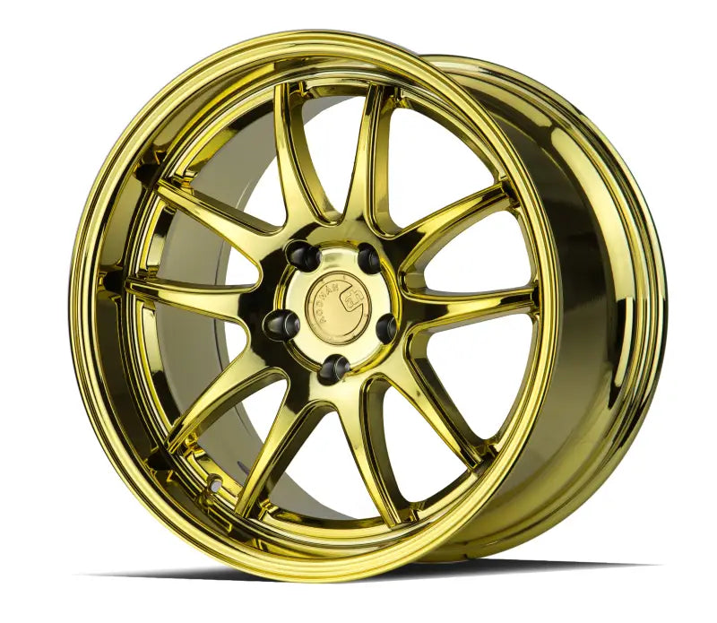 Aodhan Wheels DS02 18x9.5 5x114.3 CB73.1 ET30 Gold Vacuum