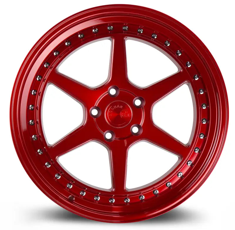 Aodhan Wheels DS09 18x9.5 5x114.3 CB73.1 ET15 Candy Red w/