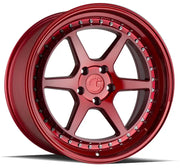 Aodhan Wheels DS09 18x9.5 5x114.3 CB73.1 ET15 Candy Red w/