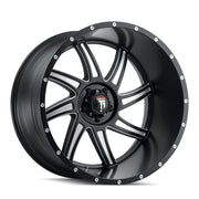 AT162-21052M AMERICAN TRUxx VORTEx AT162 SATIN BLACK MILLED
