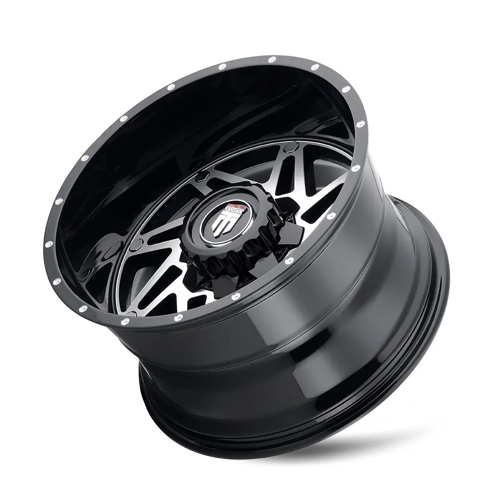 AT165x21242M AMERICAN TRUxx WARRIOR AT165 GLOSS BLACK