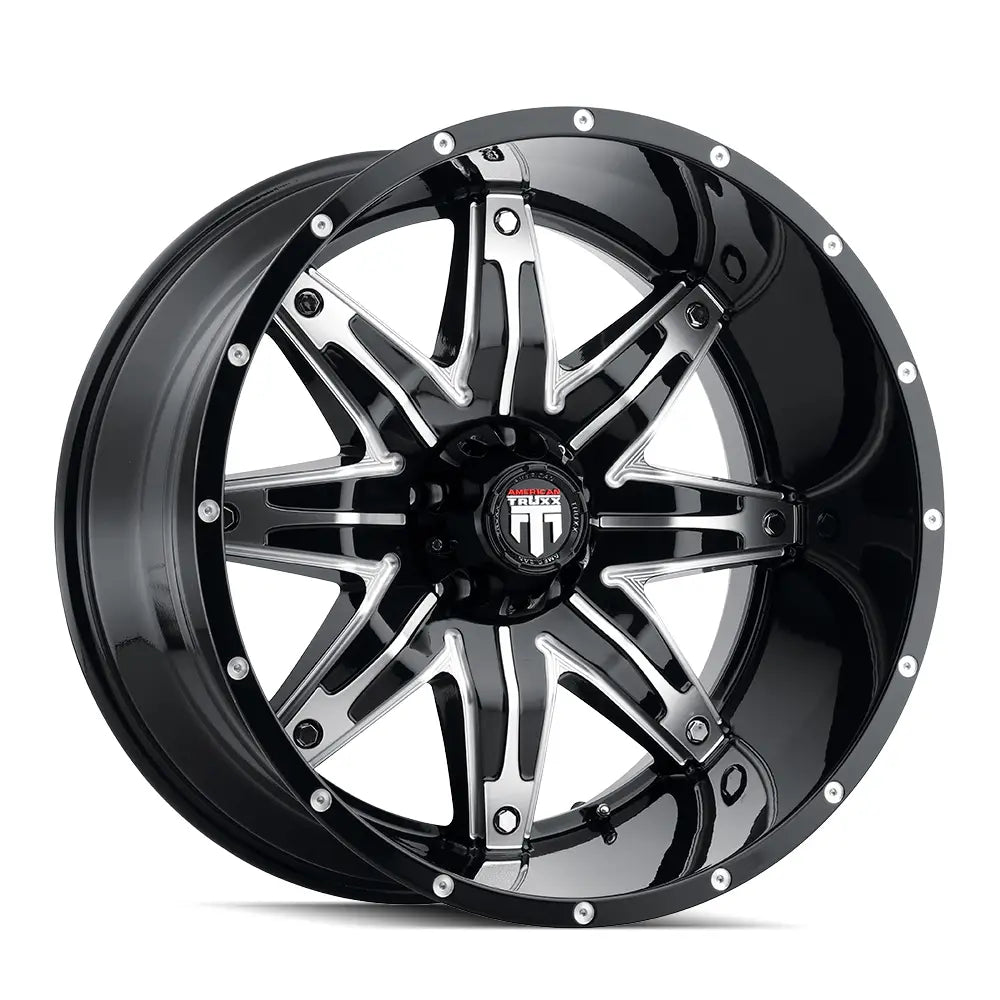 AT185x221294BM-M AMERICAN TRUxx LONESTAR AT185 GLOSS BLACK