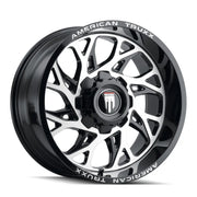 AMERICAN TRUxx DESTINY AT1913 BLACK MACHINED 20x10