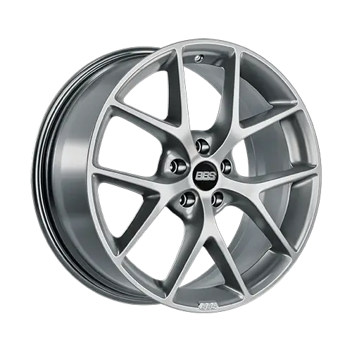 BBS SR 19x8.5 5x114.3 ET35 Satin Grey Wheel -82mm PFS/Clip