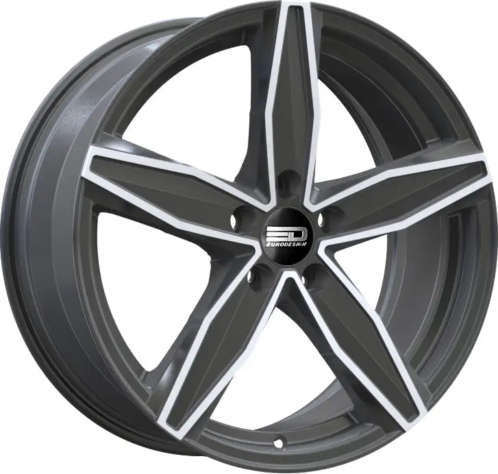 Euro Design Berlin 17x7.5 ET40 CB67.1 5/108 Gunmetal