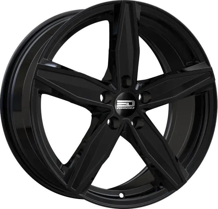 Euro Design Berlin 17x7.5 ET42 CB67.1 5/114.3 Gloss Black