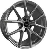 Euro Design BM9 18x8 ET25 CB66.6 5/112 Silver