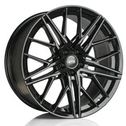 GTS G512 20x9 5x112 ET25 66.6 Gloss Black / Michelin X-ICE
