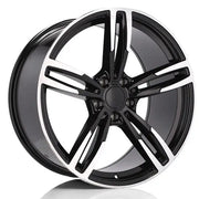 Single / 19x8.5 5/120 +35 72.6 Gloss Black With Machined