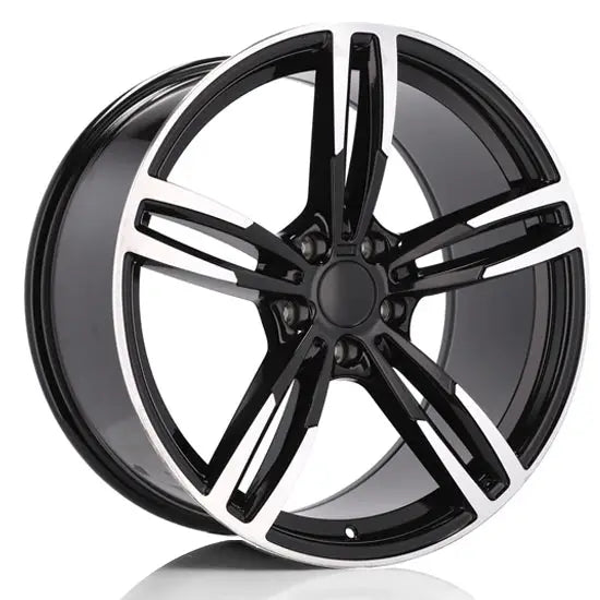 Single / 19x8.5 5/120 +35 72.6 Gloss Black With Machined