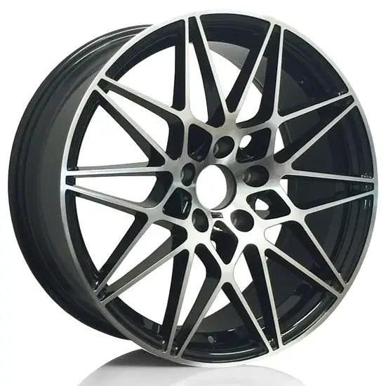 Single / 19x8.5 5/120 +35 72.6 Gloss Black With Machined