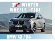 BMW X3 / X4 19’’ Winter Tire & Wheel Package 2018-2025