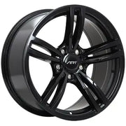ART R61 18x8.5 5/120 + 35 72.6 Gloss Black / Michelin X ICE