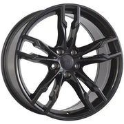 Replica 165 18x8 + 25 66.6 Gloss Black / Michelin X Ice