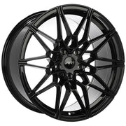 Replica 284 8x8 ET25 66.6 Gloss Black / Michelin X Ice Snow