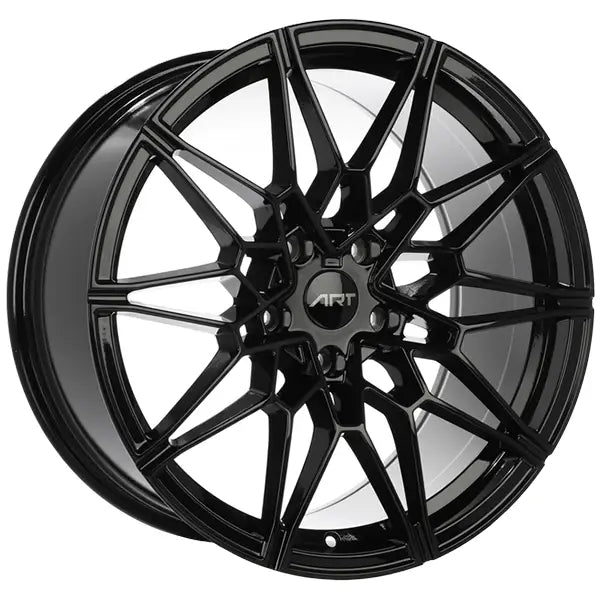 Replica 284 8x8 ET25 66.6 Gloss Black / Michelin X Ice Snow