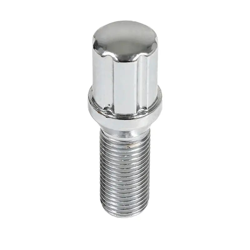 6 Spline Chrome Bolt 60° Seat-14x1.50mm-30mm Shank-19/21mm