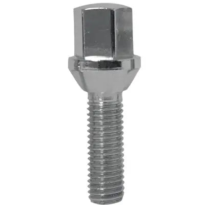 Acorn Chrome Bolt 60° Seat-12x1.25mm-31mm Shank-19mm Hex