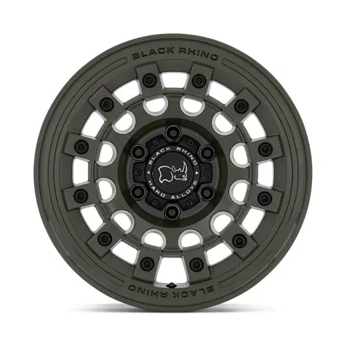 Black Rhino FUJI 17X8.0 5x127 ET38 CB71.5mm Olive Drab Green