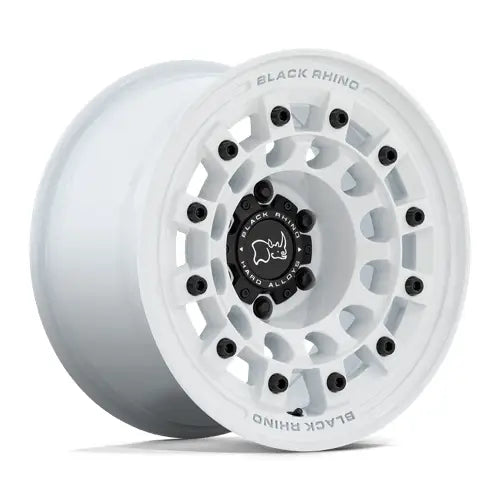 Black Rhino FUJI 17X9.0 6x139.7 ET-12 CB106.1mm Gloss White