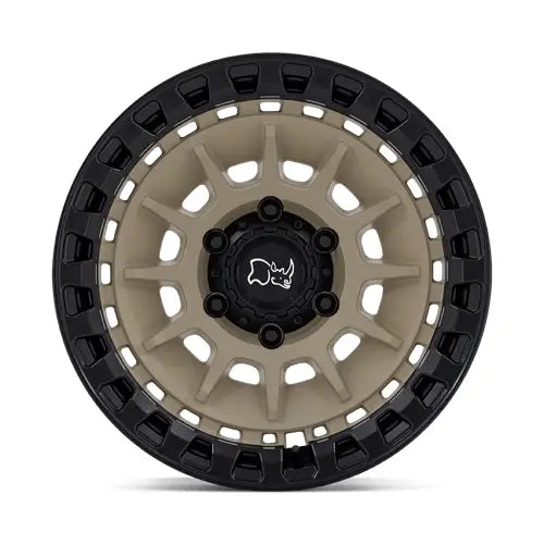 Black Rhino BARRAGE 17X8.5 5x127 ET-10 CB71.5mm Desert Sand