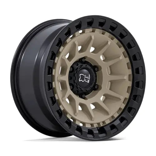 Black Rhino BARRAGE 17X8.5 5x127 ET-10 CB71.5mm Desert Sand