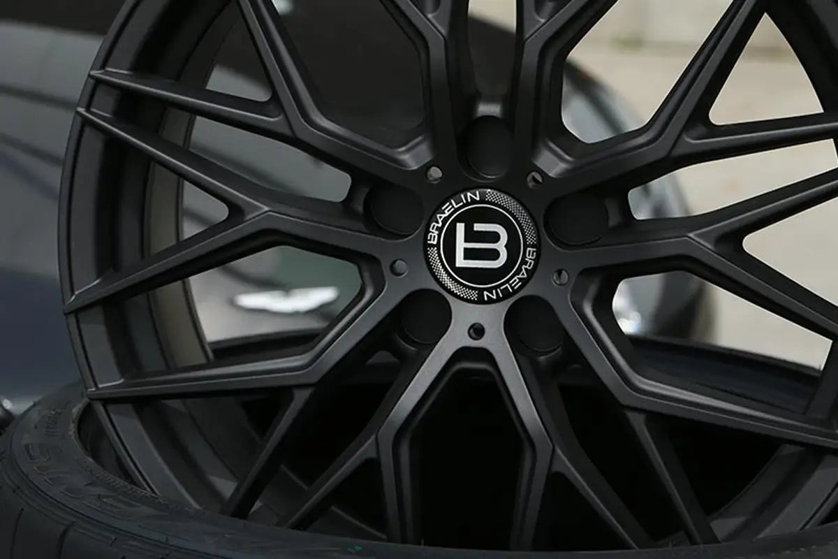 Braelin BR10 20x9.0 5x120.65mm + 38 70.7mm BLK Process