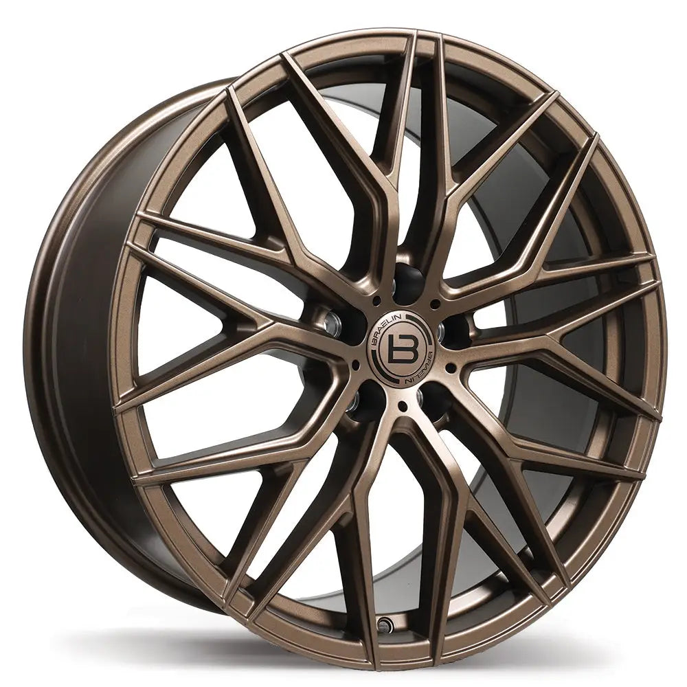 Braelin BR10 20x9.0 5x120.65mm + 38 74.1mm BRZ / DRK