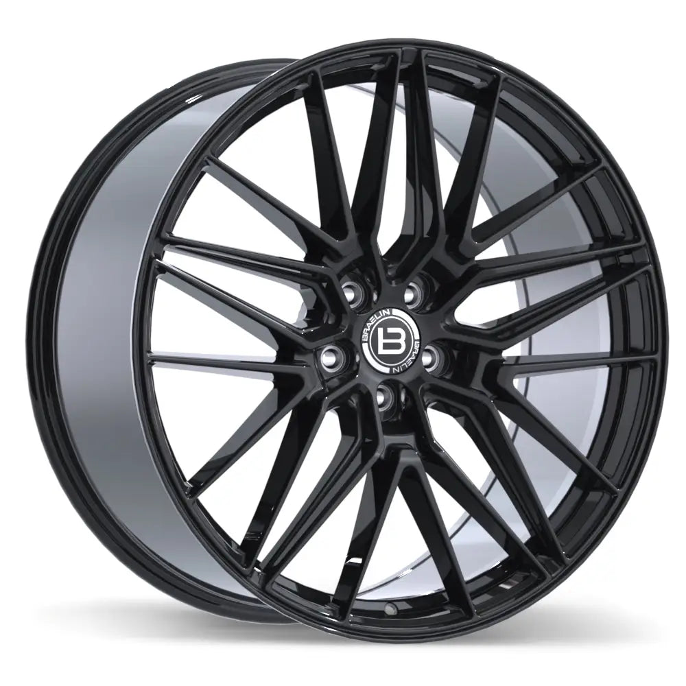 Braelin BR13 22x10.0 5x114.3mm + 20 66.1mm BLK Process