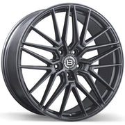 Braelin BR13 22x9.0 5x120mm + 25 74.1mm GRY / DRK Process