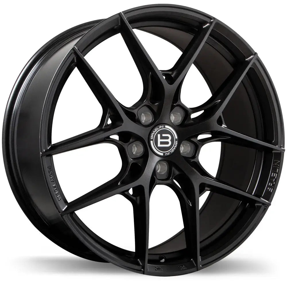 Braelin BR14 18x8.0 5x114.3mm + 45 71.5mm BLK / SAT Process