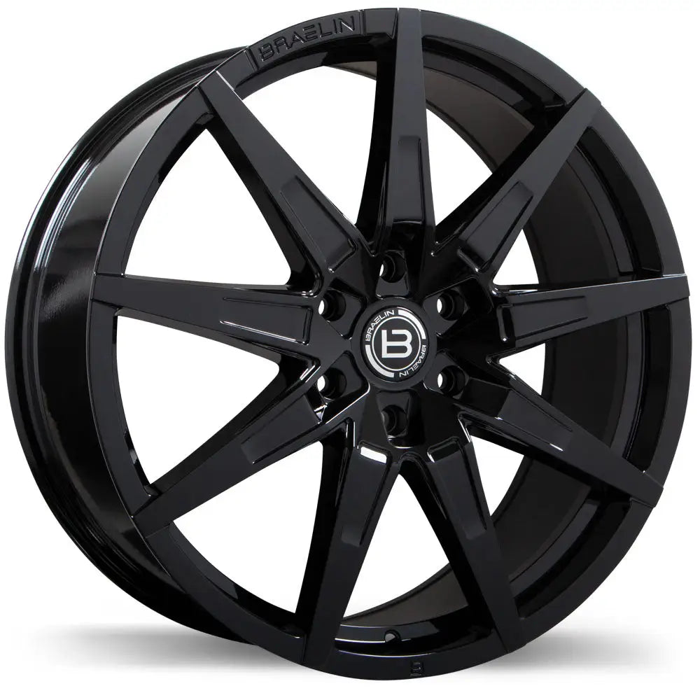 Braelin BR15 20x8.5 6x139.7mm + 45 78.0mm BLK Process