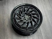 BR16 19x8.5 5x114.3mm + 25 68.2mm BLK / MAT