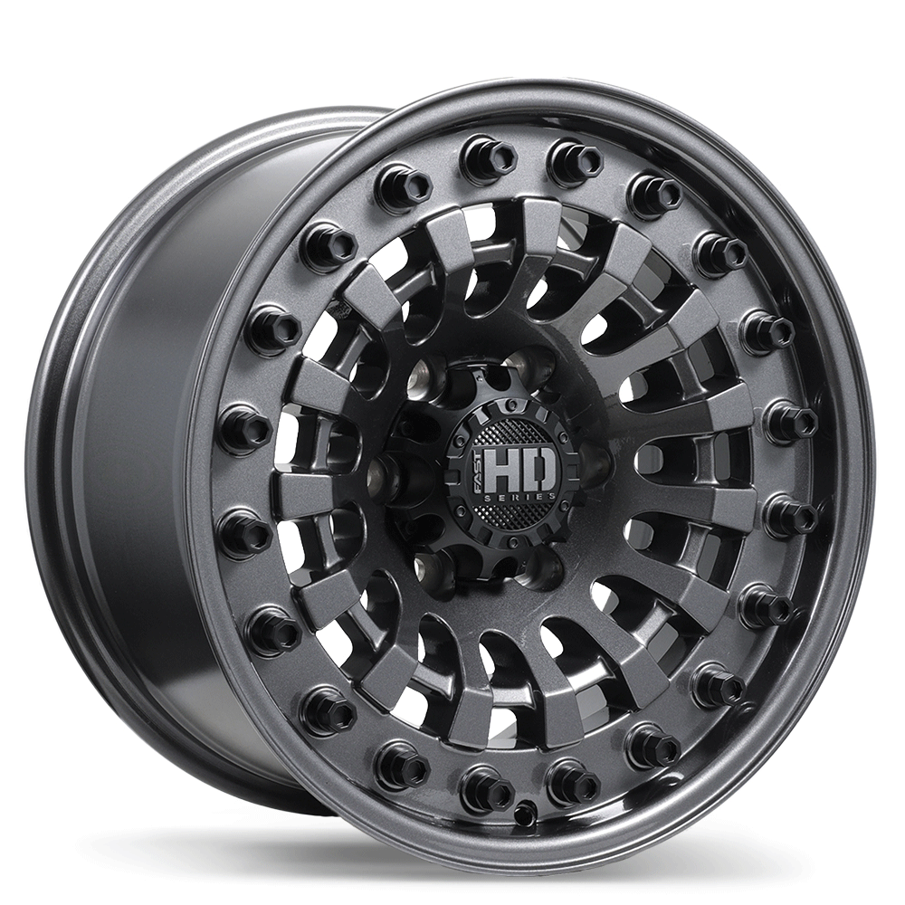 FAST HD Shred 17x9 ET0 6X139.7 CB106.1 Gloss Gunmetal