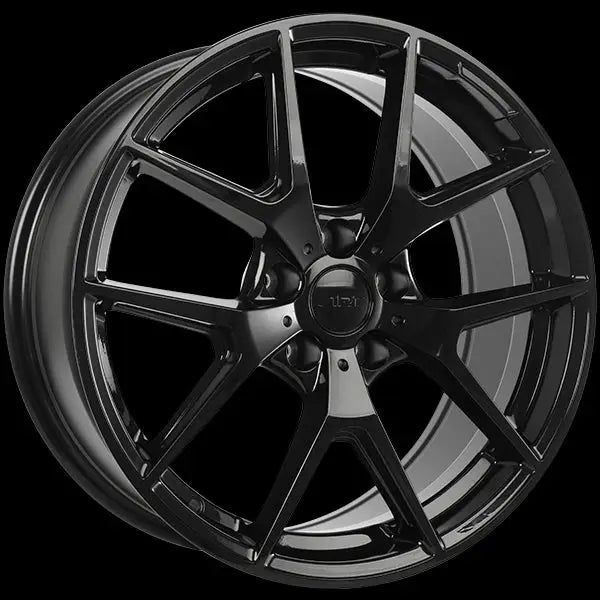 Replica 257 18x8 ET33 66.6 Gloss Black / Michelin X ICE