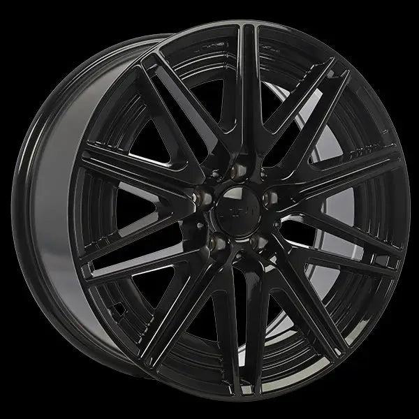 Replica 322 18x7.5 ET33 66.6 Gloss Black / Michelin X ICE