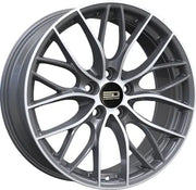 Euro Design Camillo 18x8 ET35 CB72.6 5/120 Gunmetal w/