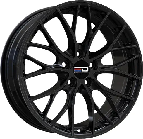 Euro Design Camillo 19x8.5 ET35 CB66.6 5/112 Matte Black