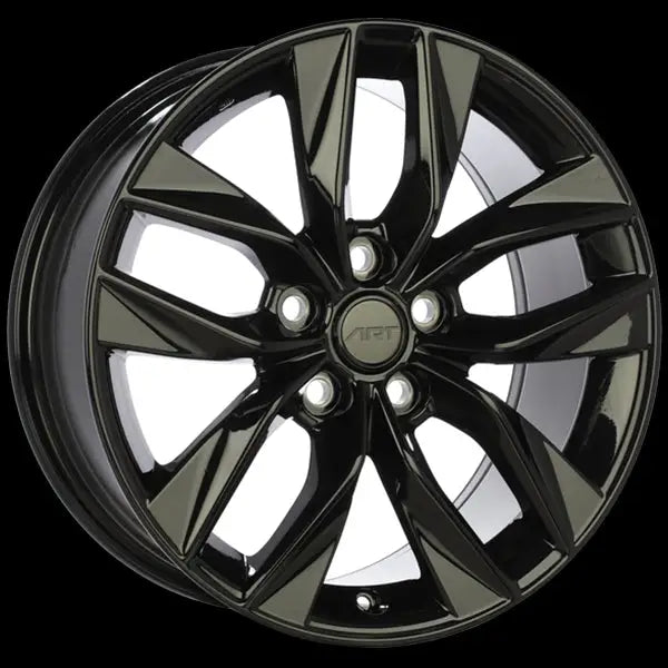 Replica 229 17x7.5 ET45 60.1 Gloss Black / Bridgestone