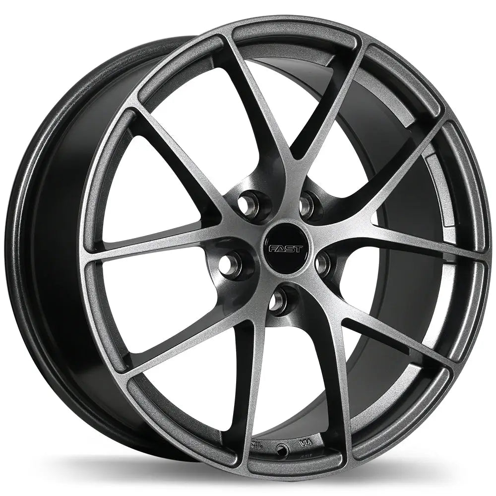Fast Inovation 18x8 ET42 66.5 Titanium / Michelin X ICE