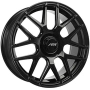 ART 226 19x8 5x112 + 33 66.5 Gloss Black / Michelin X Ice