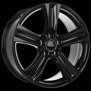 Replica 28 17x7.5 5x114.3 + 35 60.1 Gloss Black / Michelin