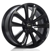 ART Element 16x6.5 ET39 54.1 Gloss Black / Continental