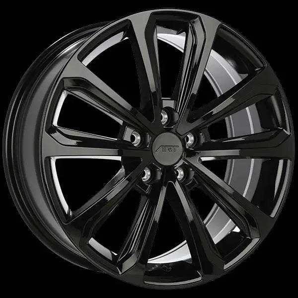 ART Element 17x7 ET42 5X112 CB 66.6 Gloss Black / Michelin