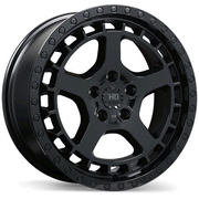 HD R266 17x7 ET40 72.6 Gloss Black / Michelin X Ice Snow
