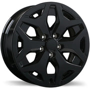 Replika R254 17x7 ET48 56.1 Gloss Black / Michelin X Ice