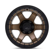 Fuel D124 BLOCK BEADLOCK 17X8.5 6x135 ET0 CB87.1mm Matte