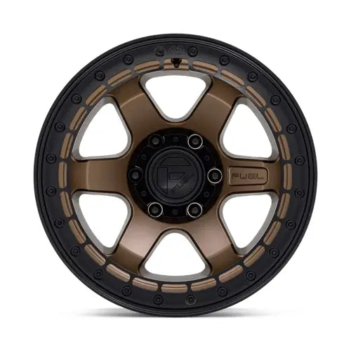 Fuel D124 BLOCK BEADLOCK 17X8.5 6x135 ET0 CB87.1mm Matte