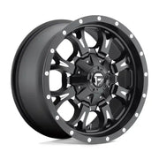 Fuel D517 KRANK 17X9.0 8x165.1 ET20 CB125.1mm Matte Black