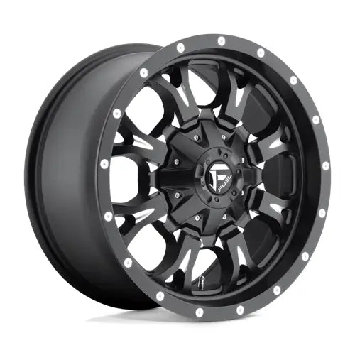 Fuel D517 KRANK 20X9.0 8x165.1 ET1 CB125.1mm Matte Black